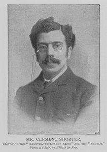 Pan Clement Shorter, redaktor „Illustrated London News“ a „Sketch“ (rytina) od English School