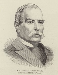 Pan Francis Tress Barry (rytina) od English School
