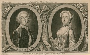 Pan Garrick a Mademoiselle Violetti (Eva Marie Veigel) od English School