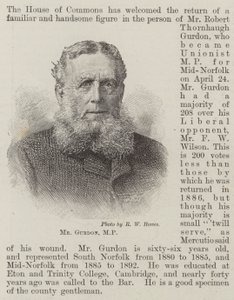 Pan Gurdon, poslanec (rytina) od English School