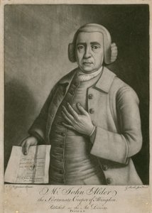 Pan John Alder, šťastný bednář z Abingdonu, vítěz loterie od English School