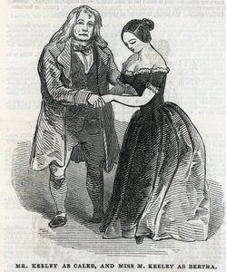 Pan Keeley jako Caleb a slečna M. Keeleyová jako Bertha od English School