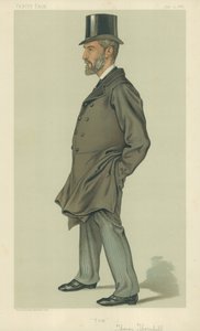 Pan Thomas Thornhill, Tom, 2. června 1883, karikatura Vanity Fair od English School