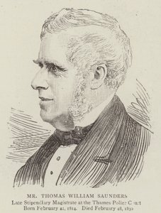 Pan Thomas William Saunders od English School
