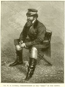 Pan W. H. Russell, korespondent Times na Krymu od English School
