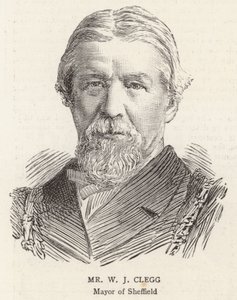Mr W J Clegg (rytina) od English School