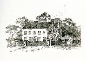 Dům paní Snookesové v Ringmer, Sussex, Anglie, 1733
