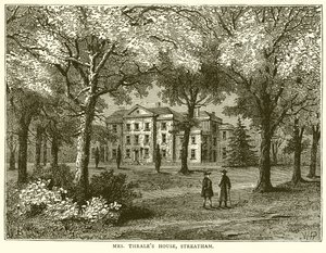 Paní Thrales House, Streatham od English School
