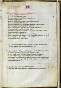 Ms.25511 fol.36r Inventář děkana Lyseuxs, Katedrála St. Pauls, 1440 od English School