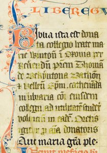 Ms4 f1r, Bible (pero, inkoust a tempera na pergamenu)
