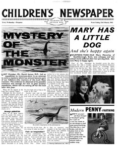 Mystery of the Monster, titulní strana 