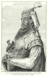 Nana Sahib (rytina) od English School