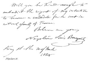 Napoleon III od English School