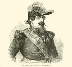 Napoleon III, císař Francouzů, červenec 1870 od English School