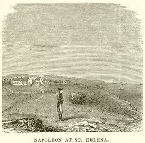 Napoleon u Svaté Heleny od English School