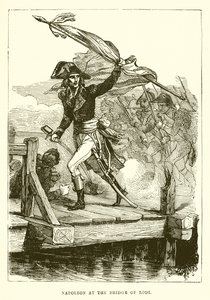 Napoleon u mostu Lodi od English School