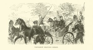 Napoleon opouští Sedan, září 1870 od English School