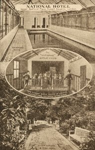 National Hotel, Upper Bedford Place, Russell Square, Londýn od English School