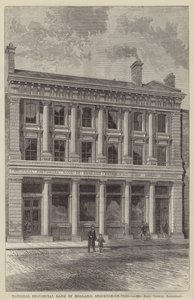 National Provincial Bank of England, Stockton-on-Tees (rytina) od English School