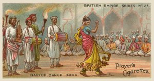 Nautch Dance, Indie (chromolitho) od English School