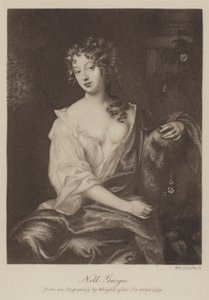 Nell Gwyn (rytina) od English School