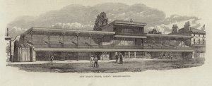 Nový velký stánek, kriketové hřiště Lords od English School