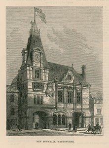New Townhall ve Wandsworthu od English School