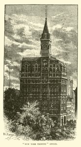 Kancelář New York Tribune od English School