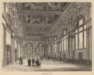 Nové budovy City of London School: The Great Hall od English School