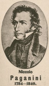 Niccolo Paganini (hlubotisk) od English School