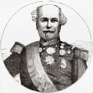 Nicolas Charles Oudinot, z Wardových a Lockových ilustrovaných dějin světa, vyd. cca 1882. od English School