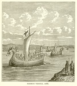 Normanská plavidla, 1066 od English School