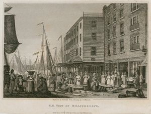 Severovýchodní pohled na Billingsgate od English School