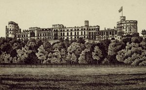Severní fronta, hrad Windsor od English School