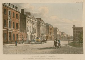 Severní strana Cavendish Square, Londýn od English School