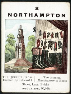 Northampton (barevné lito) od English School