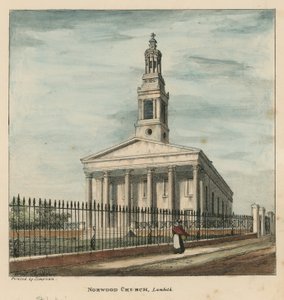 Norwood Church, Lambeth, Londýn od English School