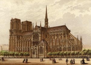 Notre Dame, Paříž od English School