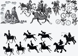 Ilustrace říkanky od English School