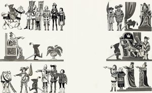 Ilustrace říkanky od English School