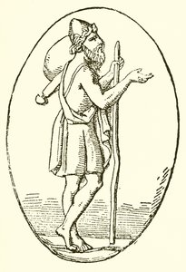 Odysseus žebrá od English School