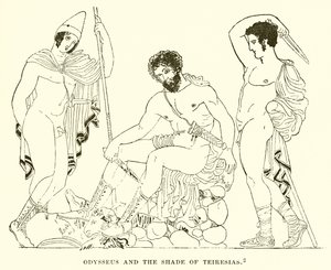 Odysseus a stín Teiresiás od English School