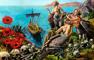 Odysseus a Sirény od English School