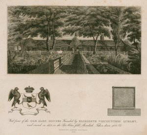 Old Alms Houses, Shoreditch od English School