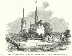 Alte Landkirche und Glockenturm von English School