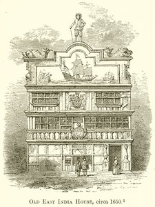 Old East India House, circa 1650 od English School