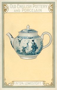 Stará anglická keramika a porcelán: (barevná litografie) od English School