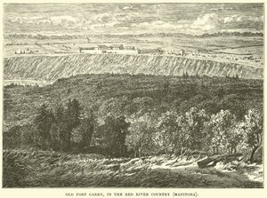 Old Fort Garry, v Red River Country, Manitoba od English School
