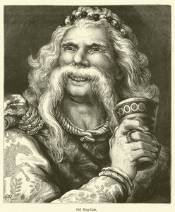 Old King Cole (rytina) od English School
