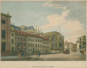 Old Palace Yard, Westminster Abbey, Londýn od English School